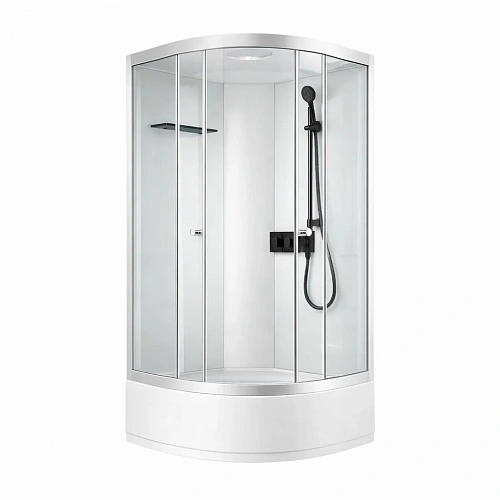Душевая кабина AquaLux Light 88 High высокий поддон Душевая кабина AquaLux Light 88 High высокий поддон